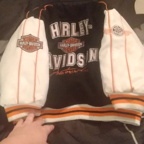 Harley Davidson kids reversable jacket - Picture 2 of 15